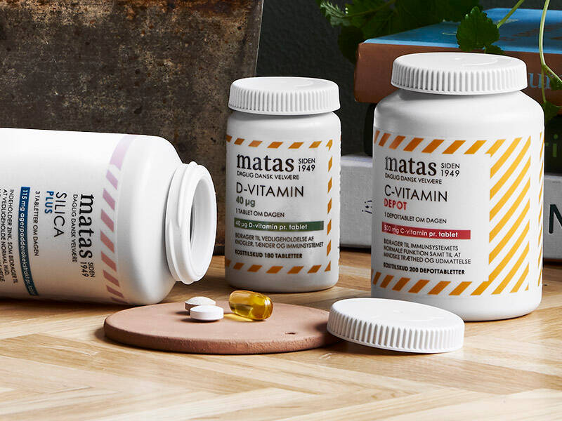 40 % besparelse af plastik på de nye HelseStriber