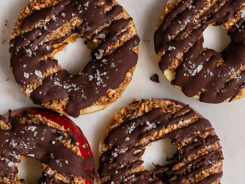 Opskrift: Nemme æblesnacks på ingen tid