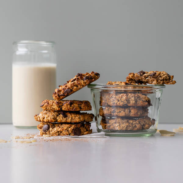 Opskrift: Sunde banan cookies til den lille sult