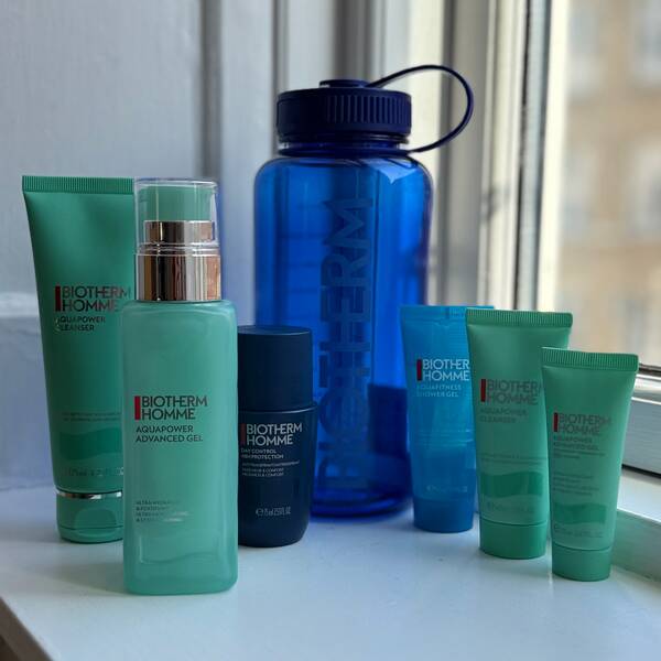 Giv din hud et boost med Biotherm Homme Aquapower