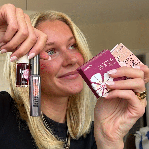 Makeup-look med Benefit Cosmetics