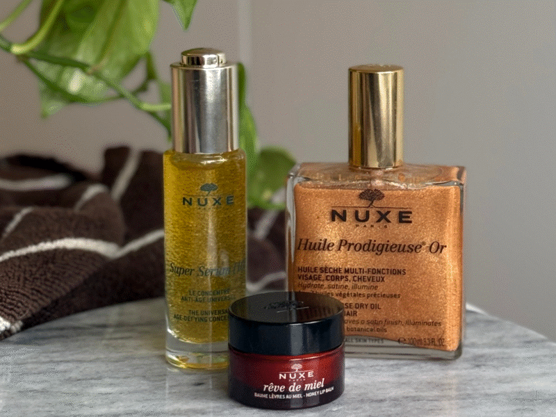 Tre Nuxe-ikoner der løfter din selfcare-rutine