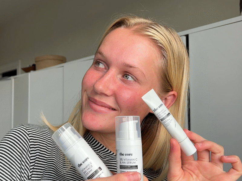 Ny serie fra The Core: Hudpleje med vitamin C