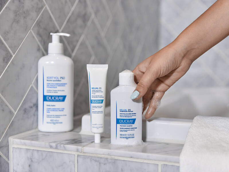 Ducray: Hårpleje til skæl, kløe og hår, der fælder