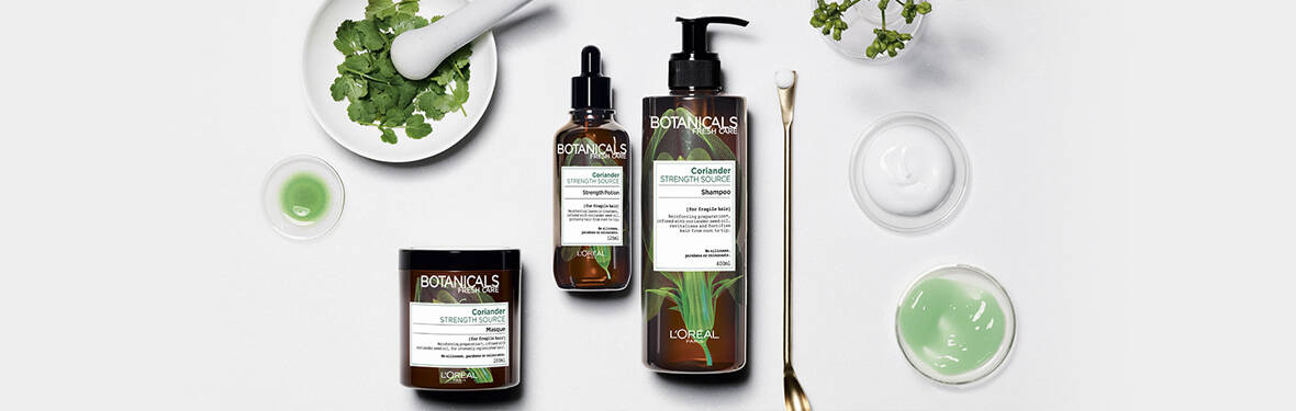 Botanicals til skrøbeligt hår