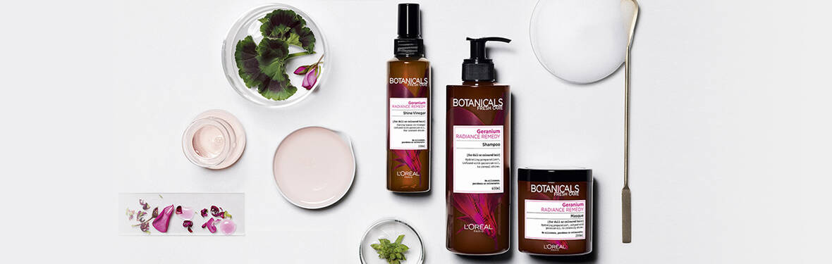 Botanicals til farvet hår