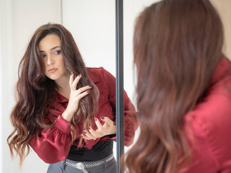 Alt om krøller: Pernille deler sin rutine