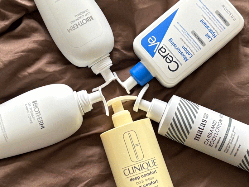 Vores top 5 mest solgte bodylotions