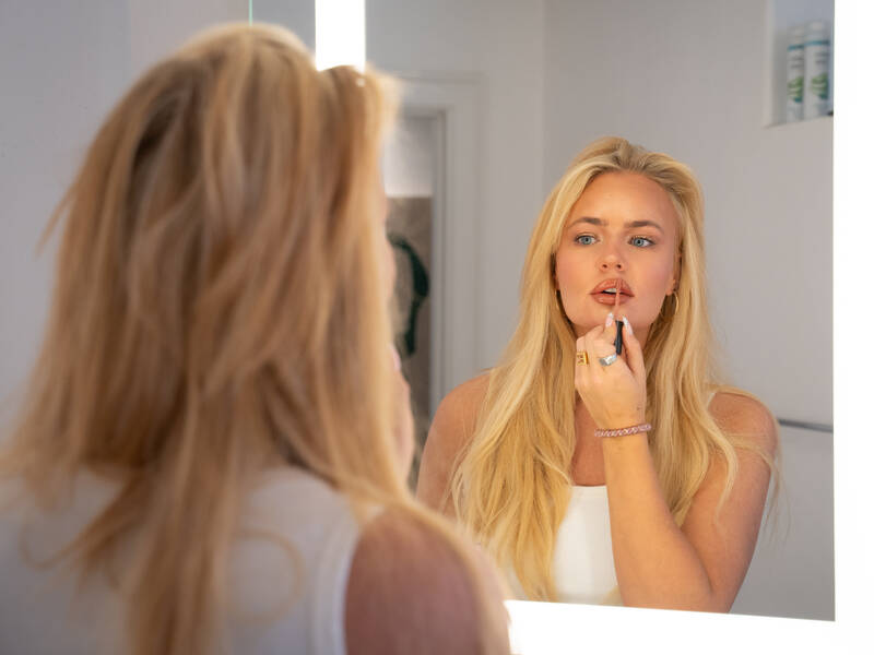 Valentine-vibes: Den perfekte glossy læbe