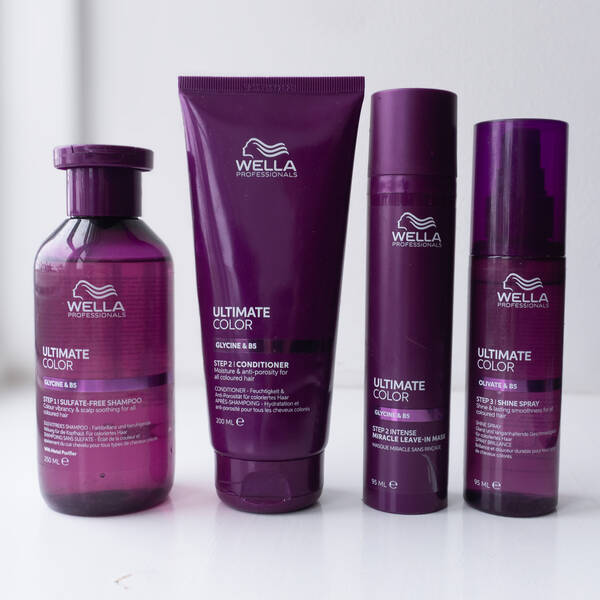 Glans, pleje og beskyttelse til farvet hår