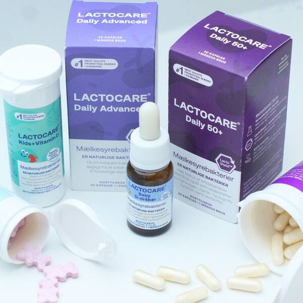 Lactocare: Guide til familiens mælkesyrebakterier