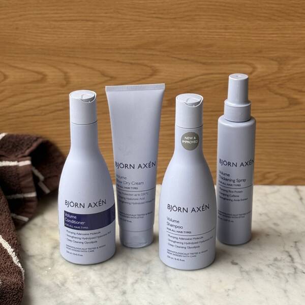 Giv dit hår volume med Björn Axéns nye serie