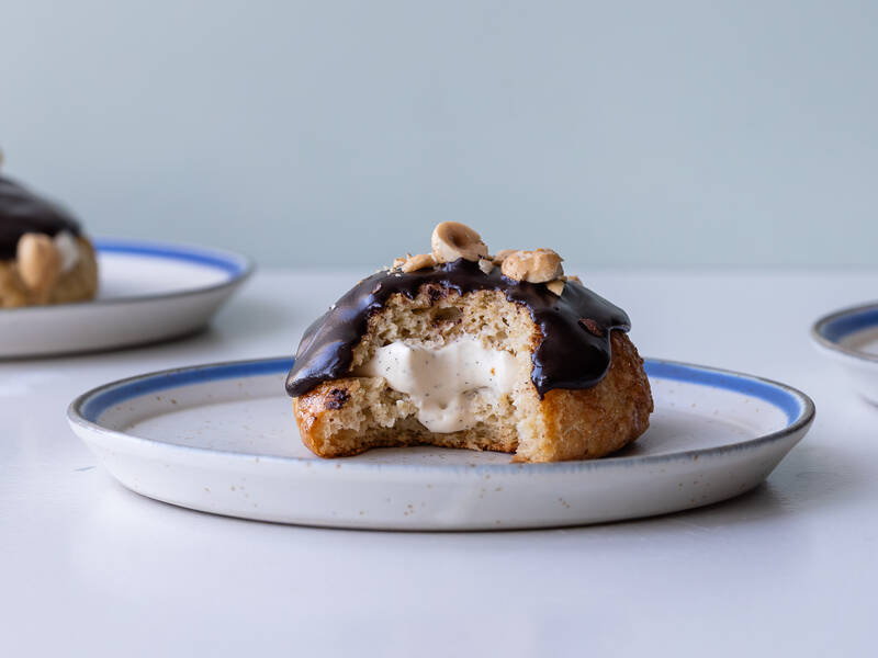 Glutenfrie fastelavnsboller med vaniljecreme