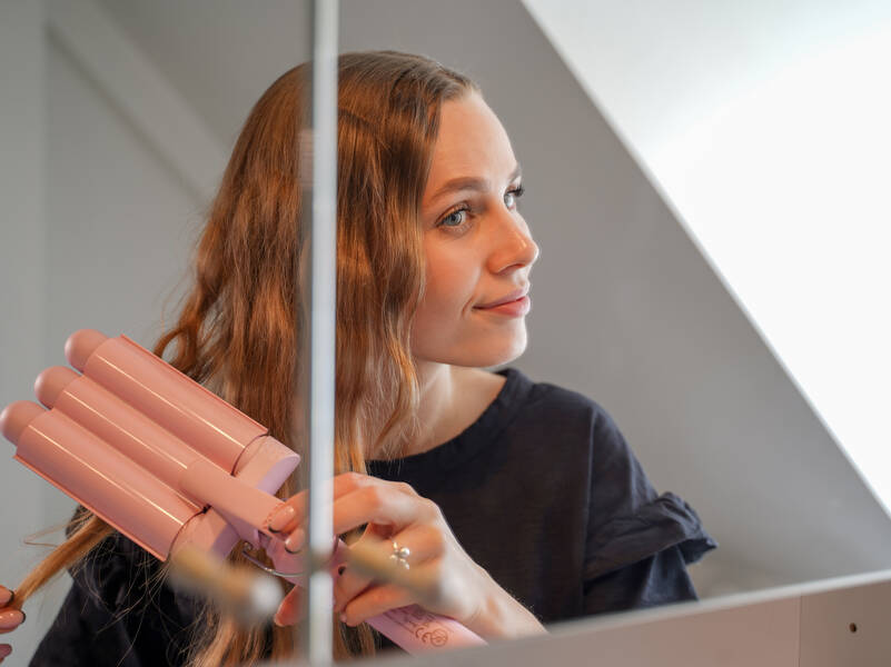 Mermaid vibes: Frisørens hacks til krøller 