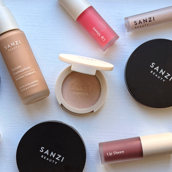 Sanzi Beauty: Makeup, der plejer din hud