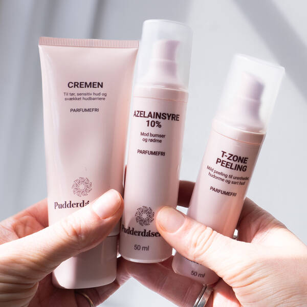 Pudderdåserne: Blød hud og færre synlige porer 