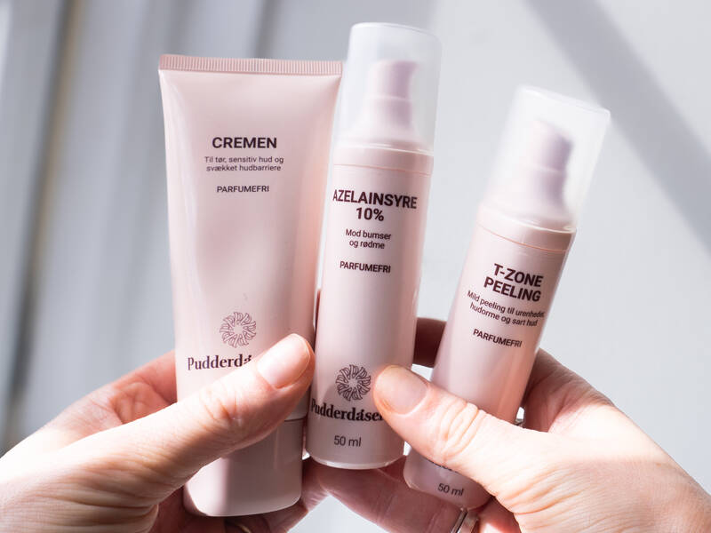 Pudderdåserne: Blød hud og færre synlige porer 