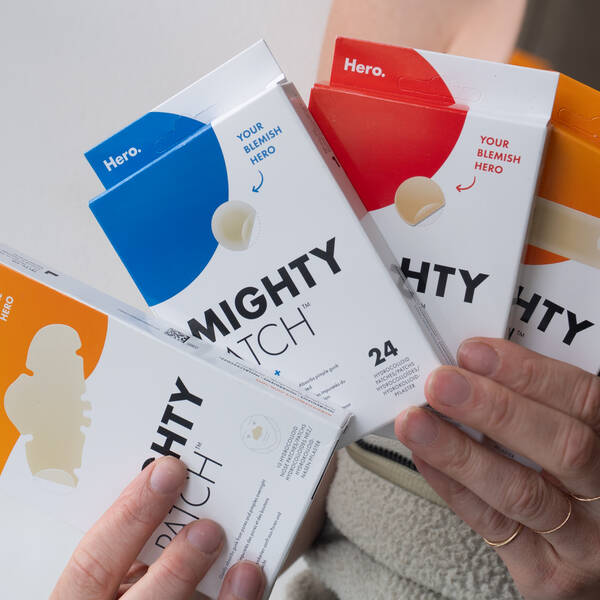Roligere hud med Mighty Patch fra Hero