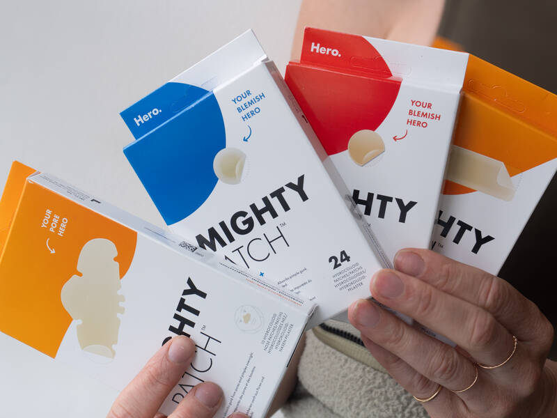 Roligere hud med Mighty Patch fra Hero